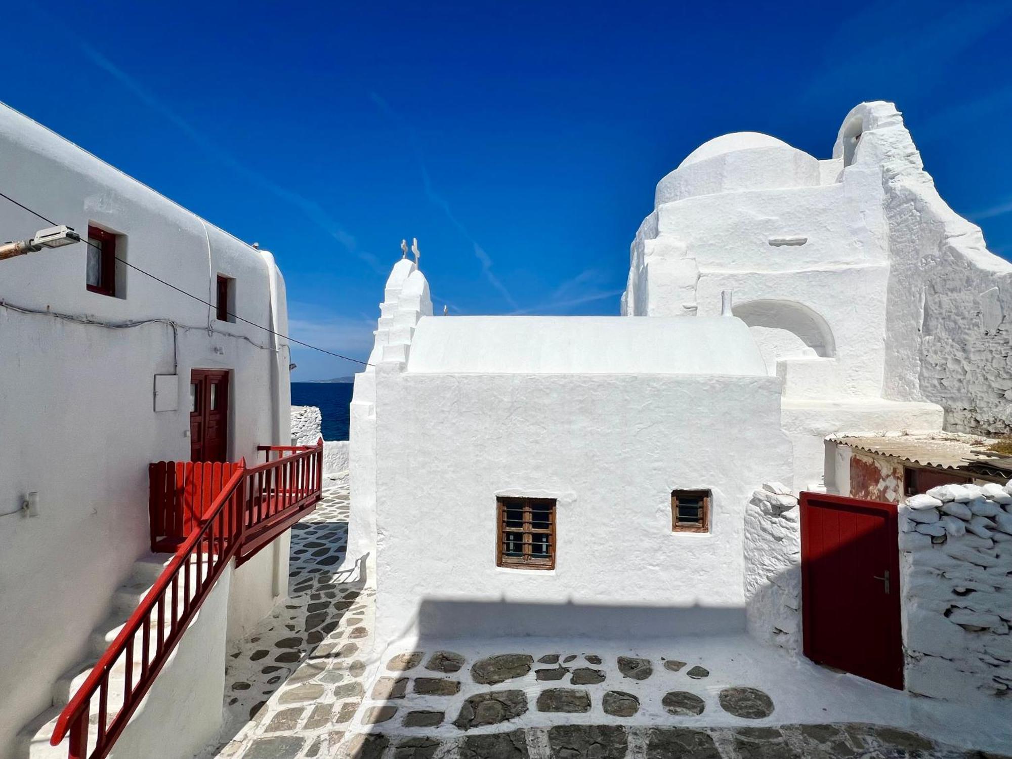 Myconian Little Venice Elite Suites With Sea View Mykonos Town Exterior photo